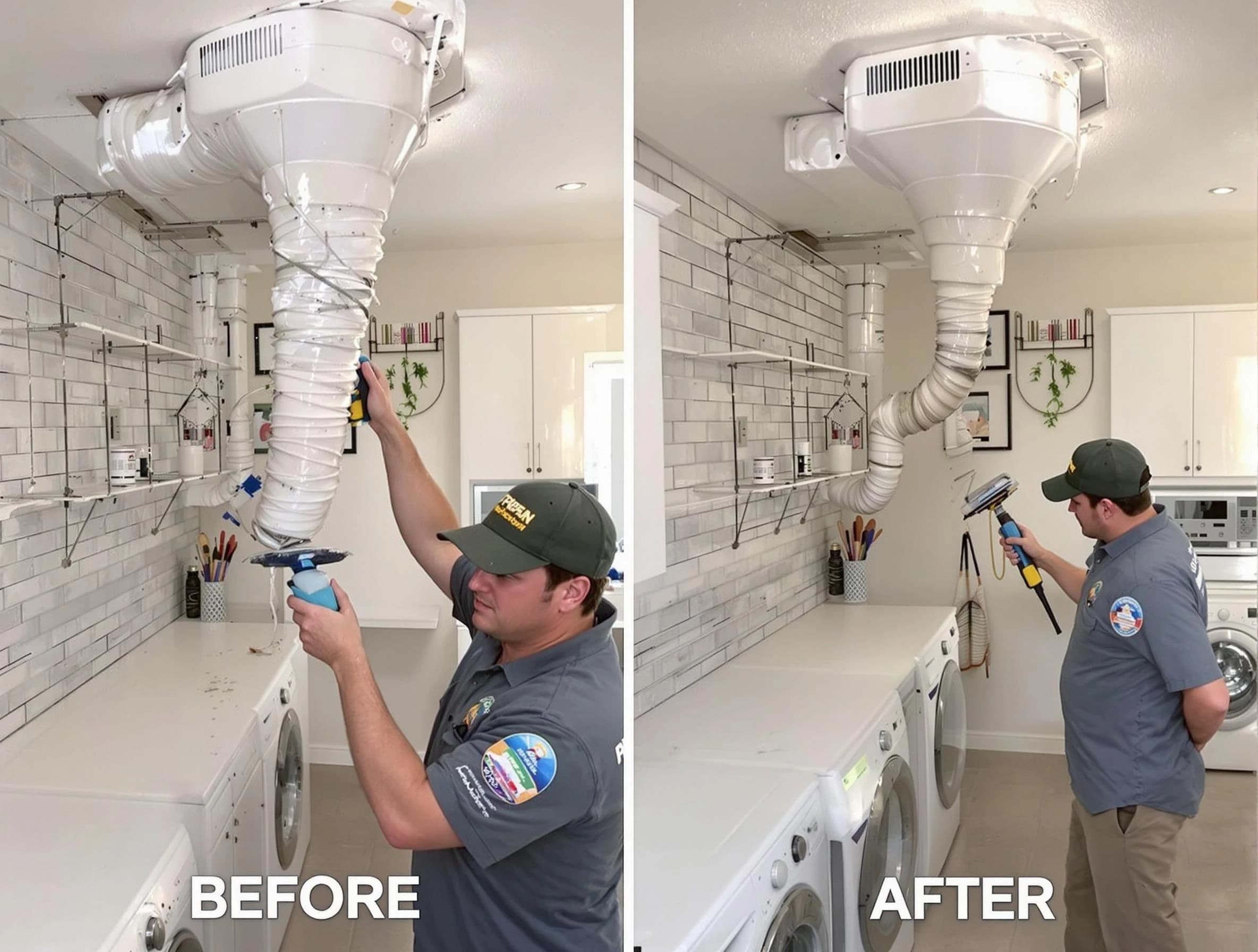 Professional dryer exhaust vent cleaning by Brigham City Dryer Vent Cleaning in Brigham City
