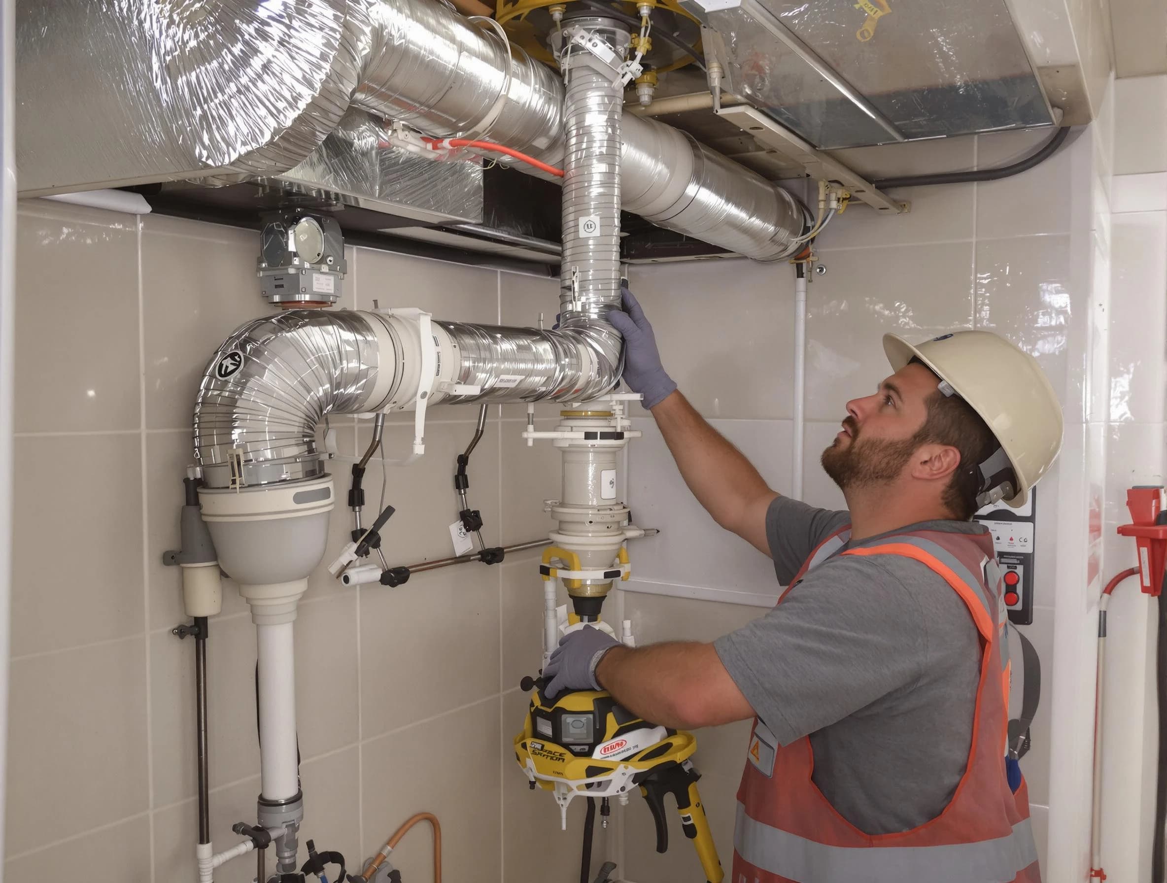 Brigham City Dryer Vent Cleaning expert performing professional dryer vent repair and installation in Brigham City