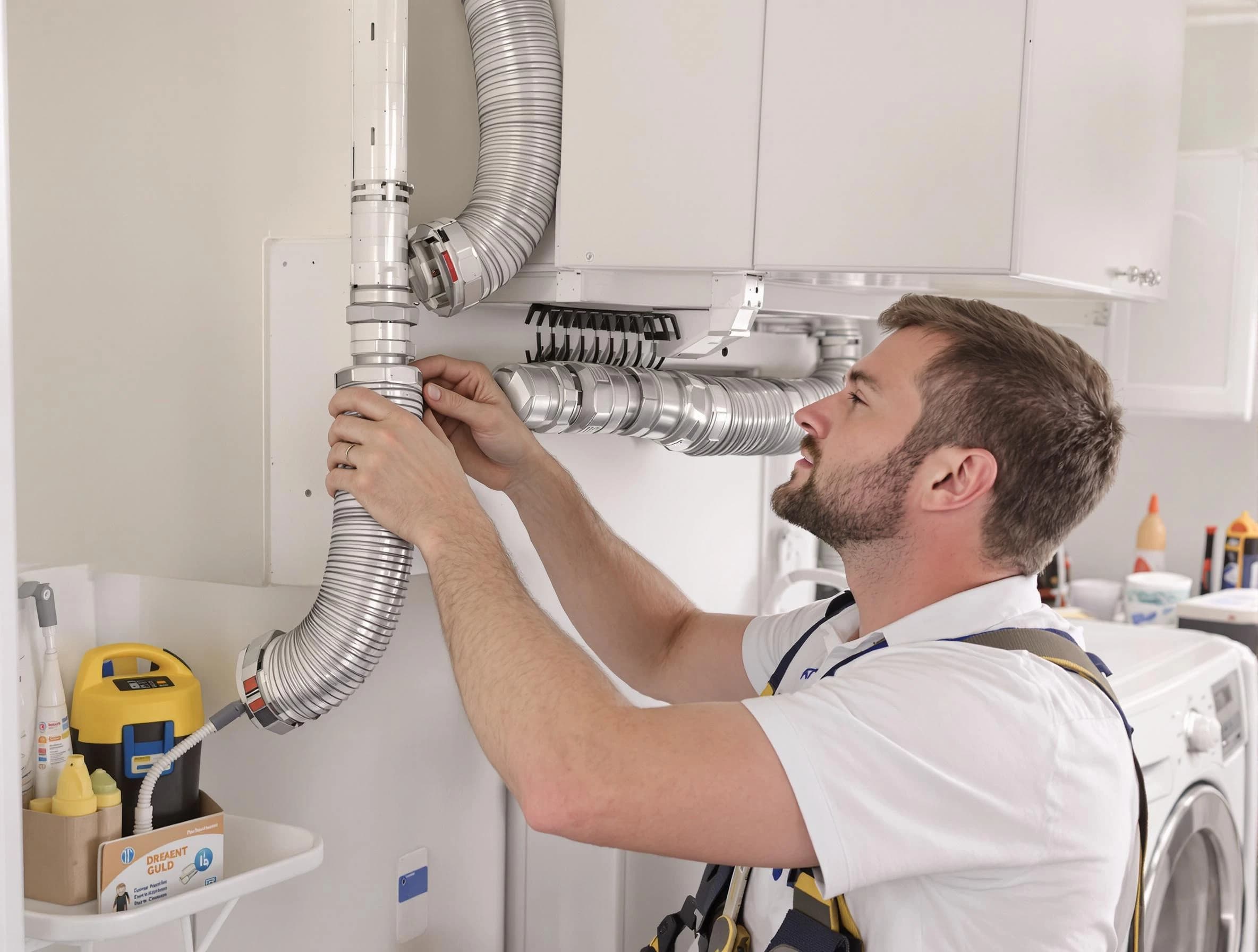 Professional dryer vent repair and installation by Brigham City Dryer Vent Cleaning in Brigham City