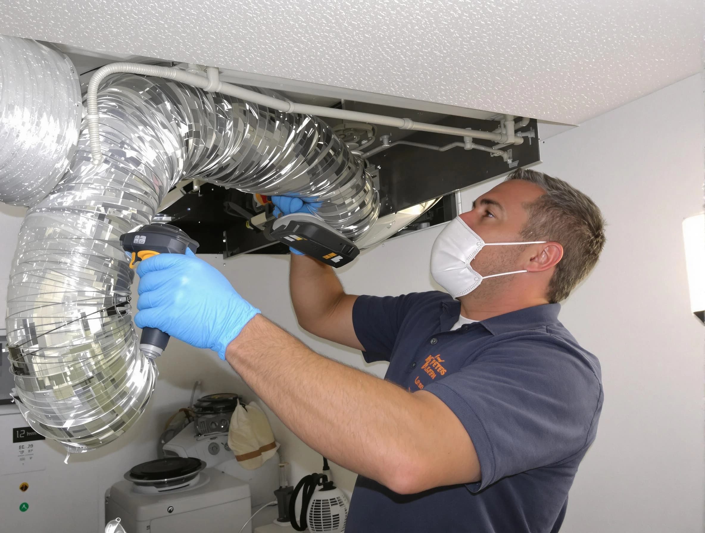 Brigham City Dryer Vent Cleaning professional performing thorough residential dryer vent cleaning in Brigham City