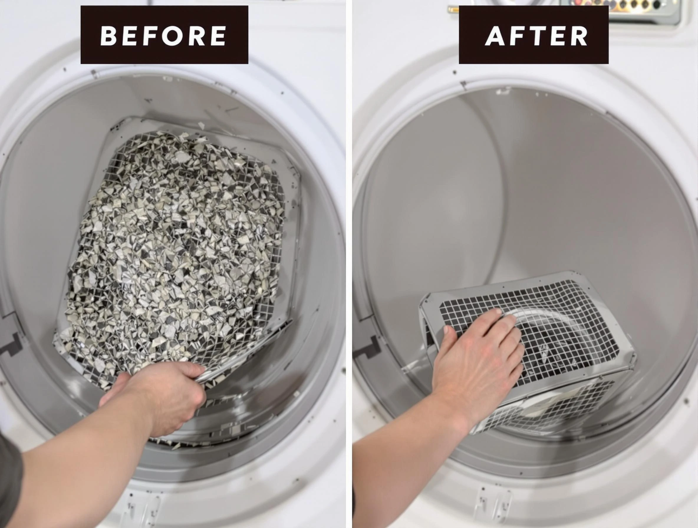 Professional lint trap cleaning by Brigham City Dryer Vent Cleaning in Brigham City
