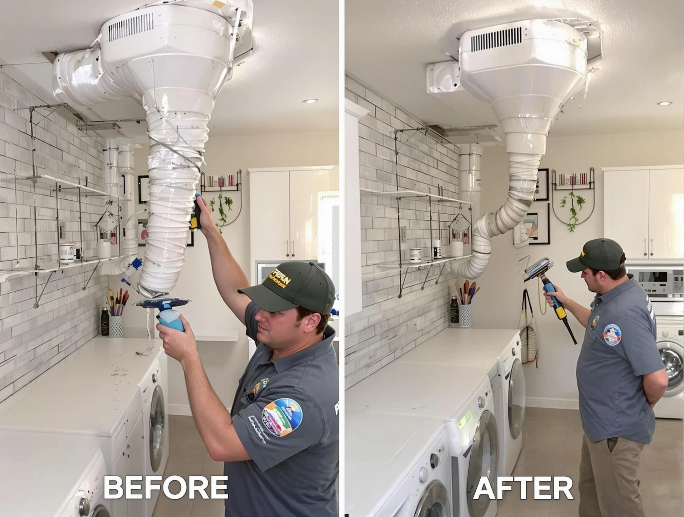 Professional dryer exhaust vent cleaning by Brigham City Dryer Vent Cleaning in Brigham City