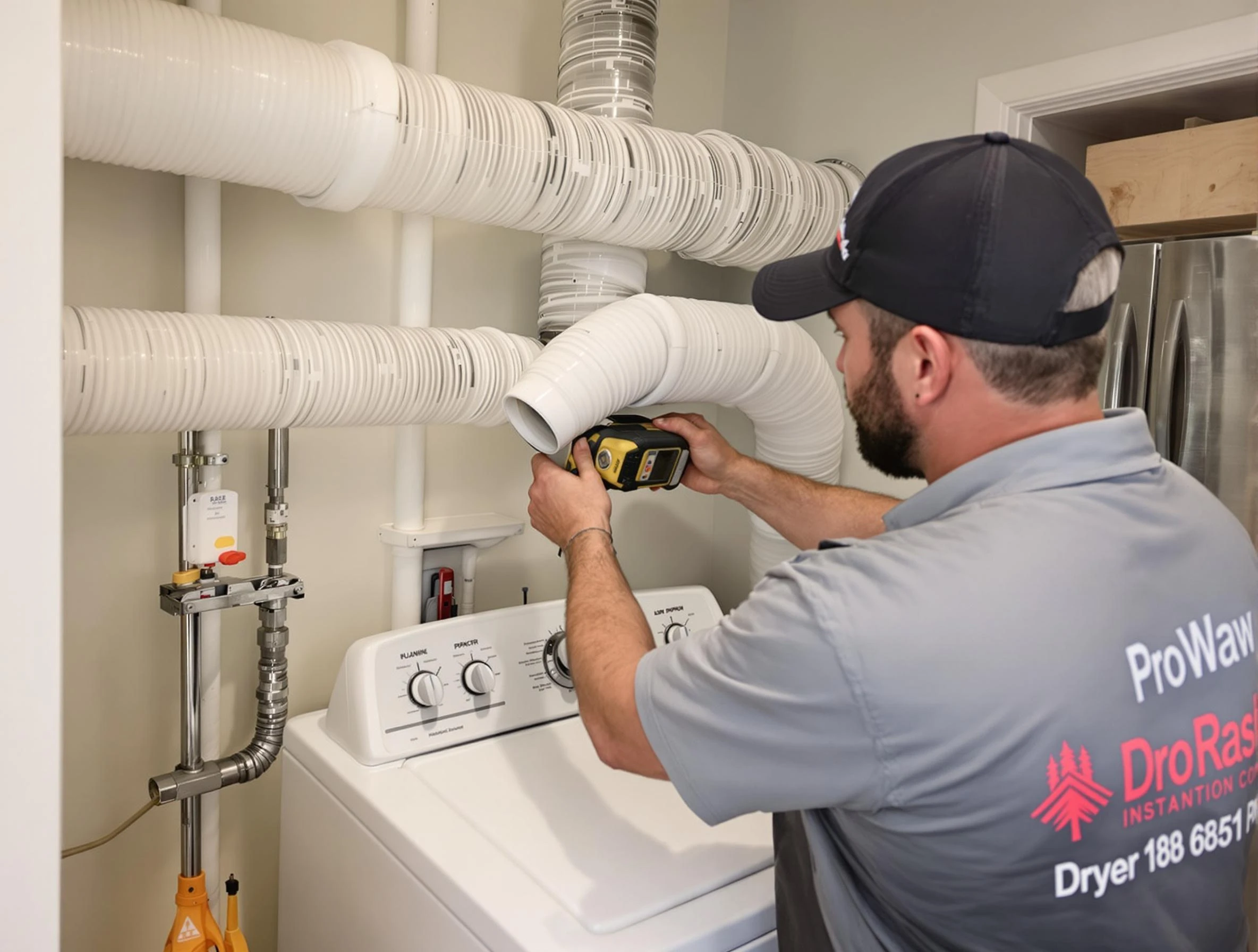 Professional dryer vent hose installation by Brigham City Dryer Vent Cleaning in Brigham City